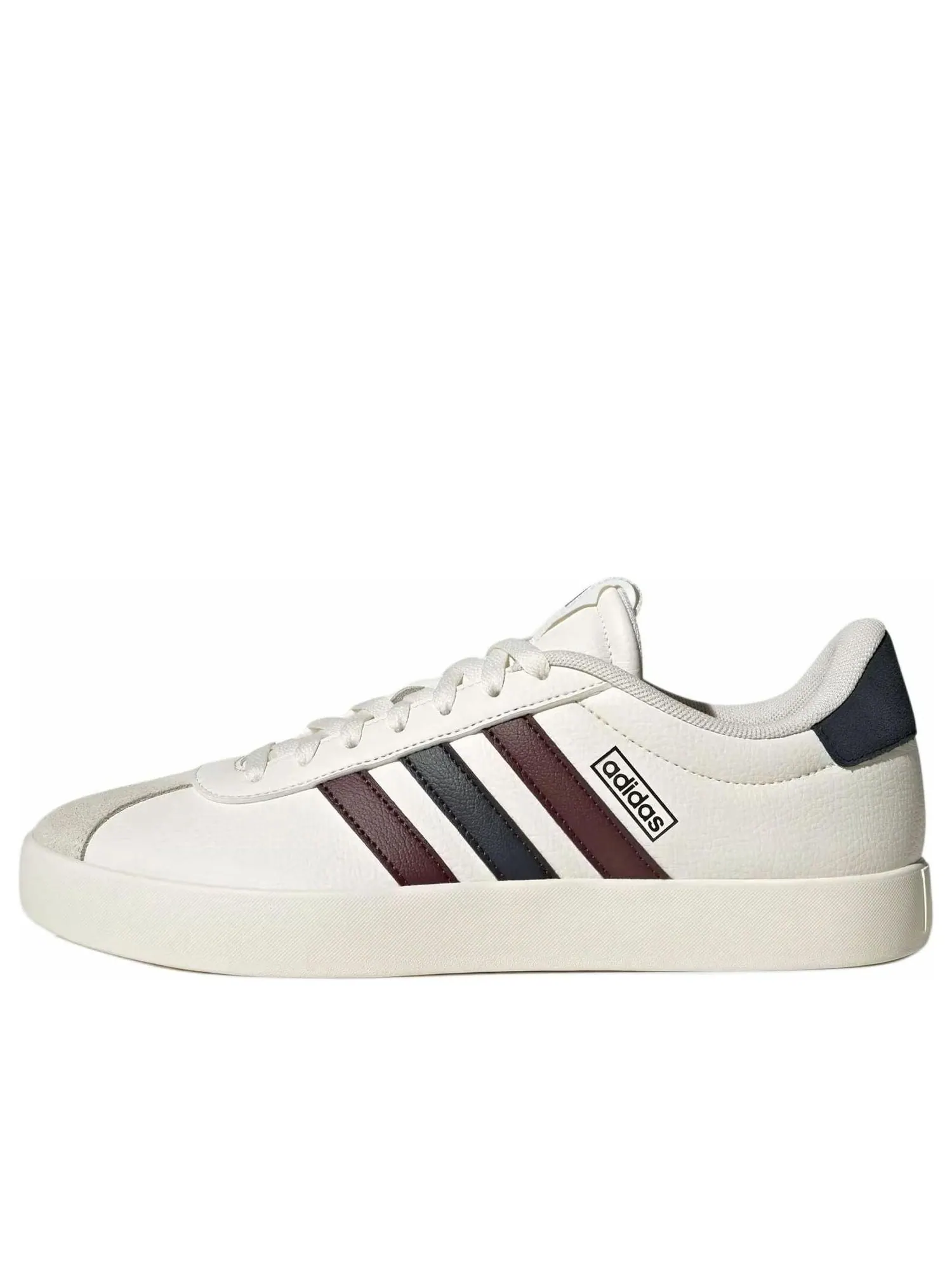 Кроссовки Adidas VL Court 3.0 'Cream Burgundy' — изображение 1 из 6