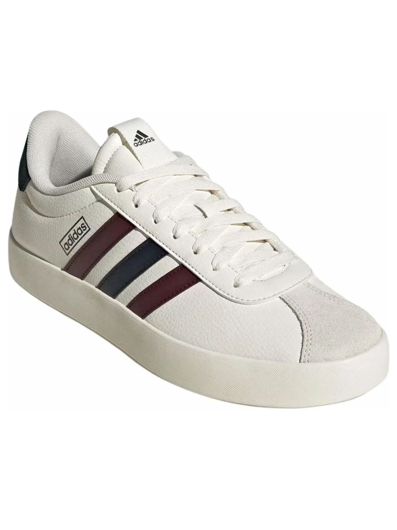 Кроссовки Adidas VL Court 3.0 'Cream Burgundy' — изображение 3 из 6