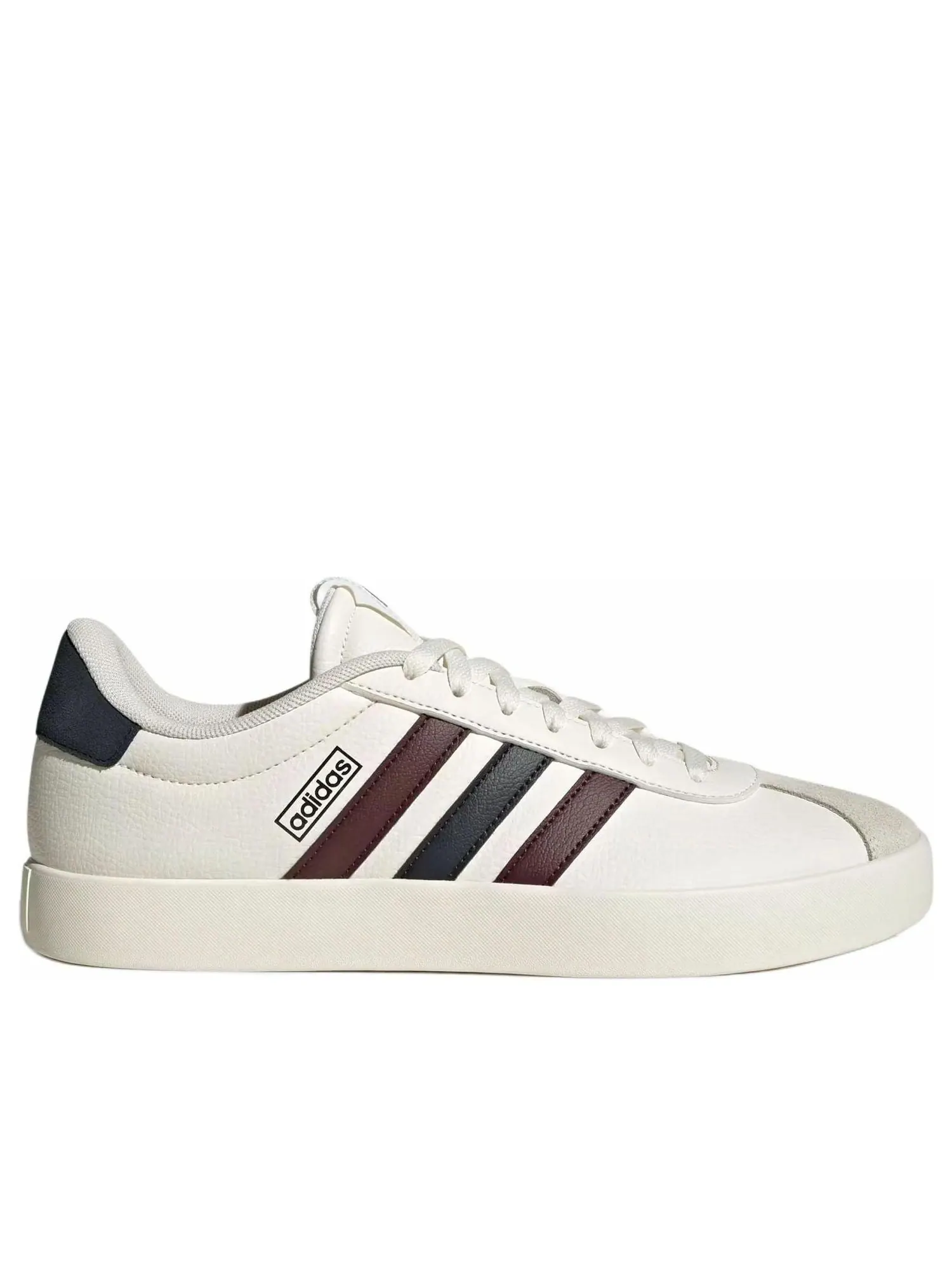 Кроссовки adidas VL Court 3.0 'Cream Burgundy' — изображение 2 из 6, белый