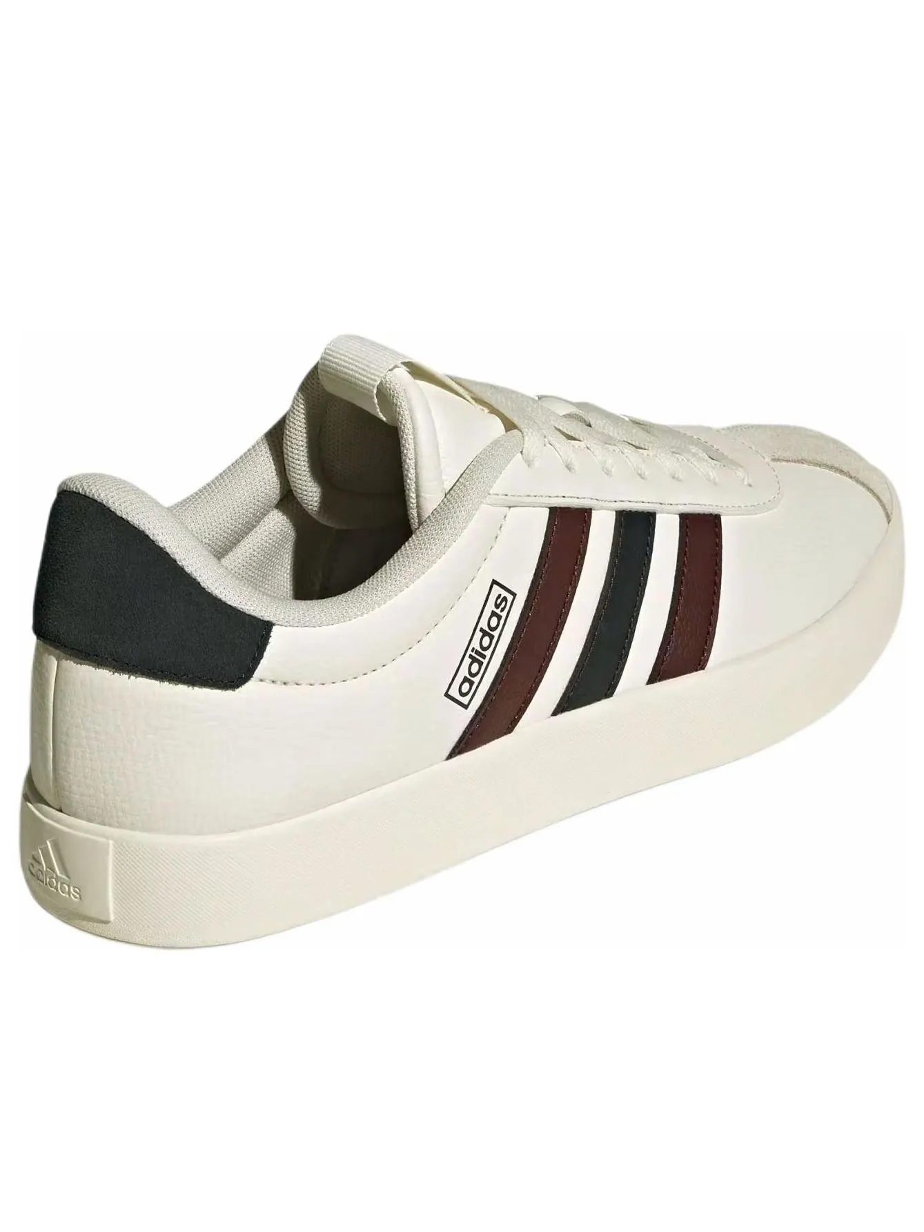 Кроссовки adidas VL Court 3.0 'Cream Burgundy' — изображение 4 из 6, белый