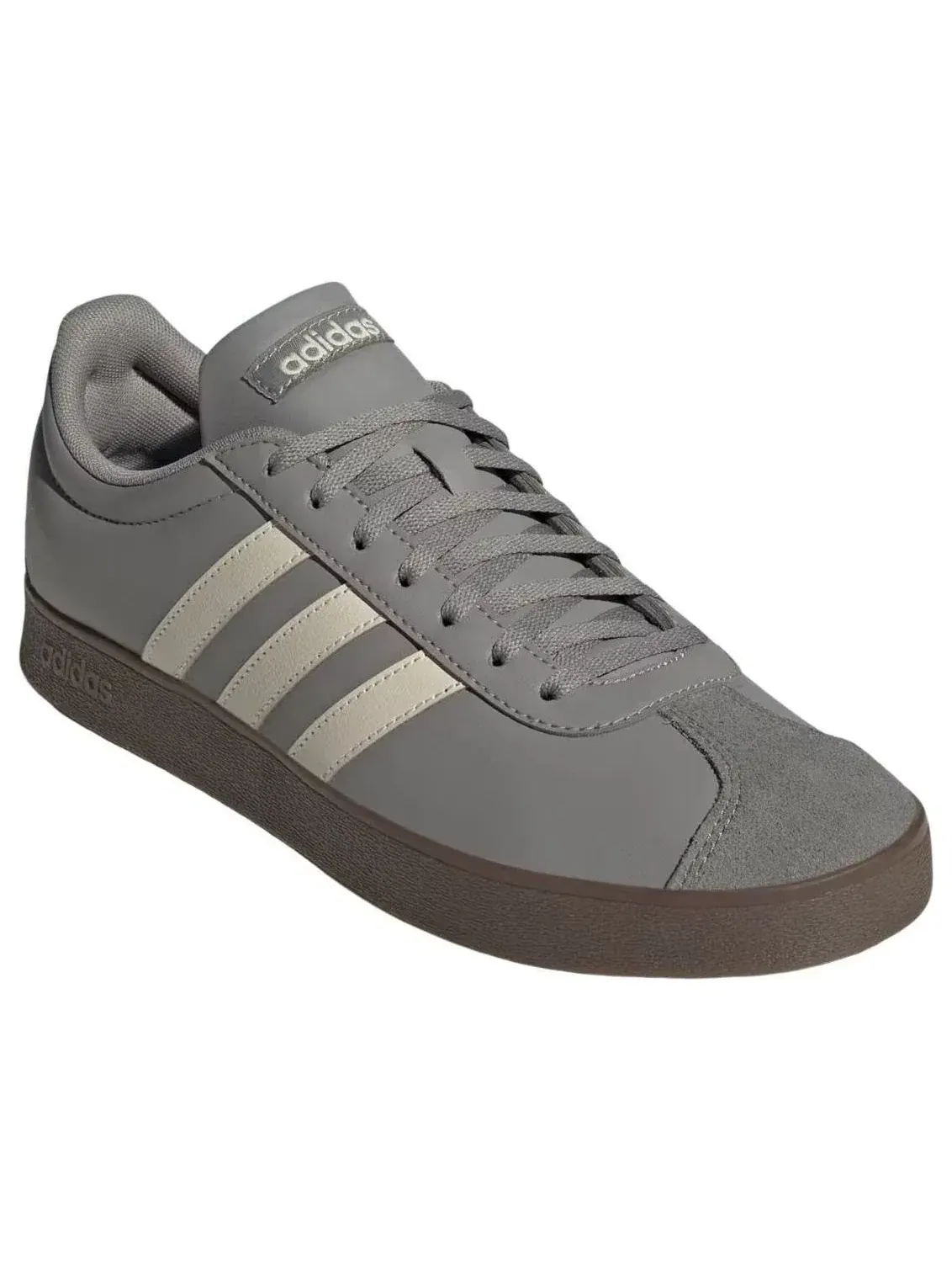 Кроссовки Adidas VL Court Base 'Charcoal Solid Grey' JI1777 — изображение 4 из 5, серый
