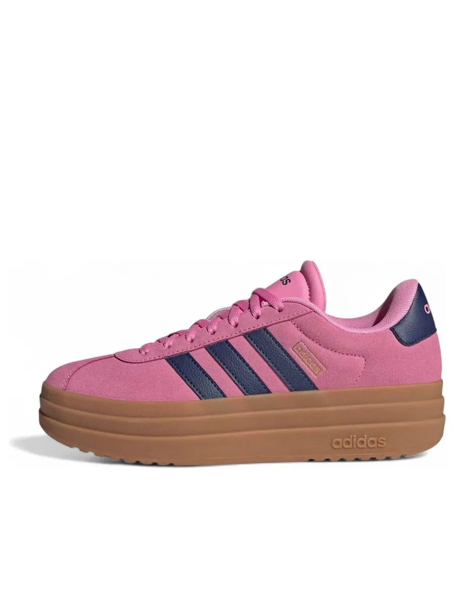 Кроссовки (WMNS) adidas VL Court Bold 'Bliss Pink Dark Blue' — изображение 1 из 6, розовый