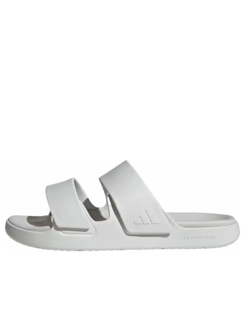 Шлепанцы adidas Znsory Sandal 'Crystal White Dash Grey' — изображение 1 из 6, серый