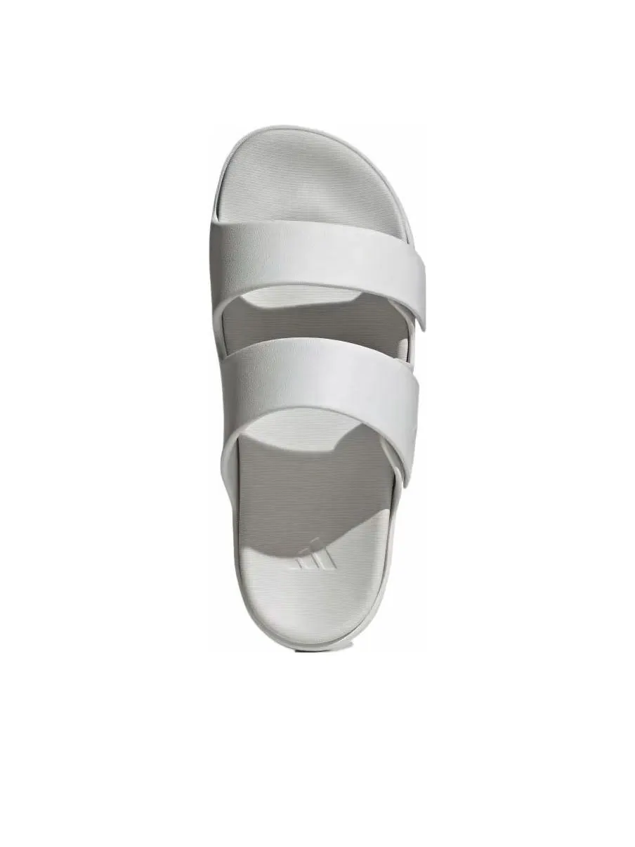Шлепанцы adidas Znsory Sandal 'Crystal White Dash Grey' — изображение 5 из 6, серый