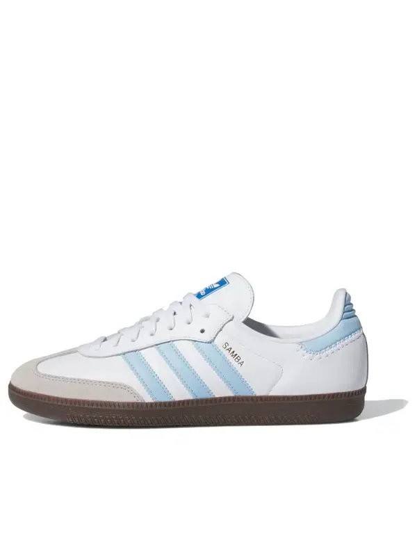 Кроссовки самба ог Adidas — изображение 1 из 4, белый/синий