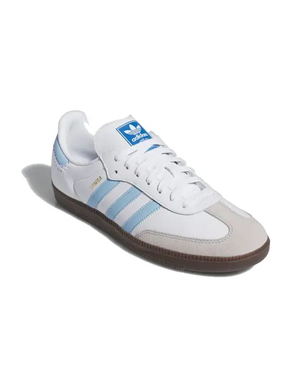 Кроссовки самба ог Adidas — изображение 2 из 4, белый/синий