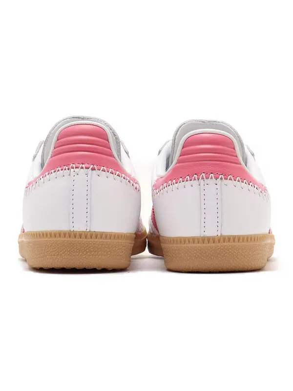 Кроссовки самба ог Adidas — изображение 3 из 4, белый/розовый/зеленый