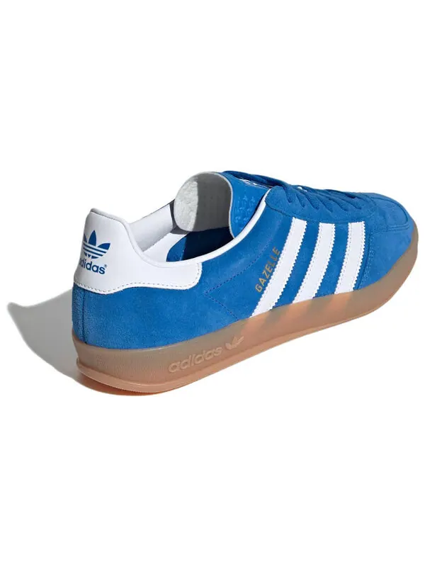 Кроссовки газель для помещений Adidas — изображение 4 из 4, синий/белый