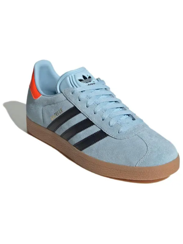 Кроссовки gazelle 'clear sky core black' Adidas — изображение 3 из 4, прозрачный/черный