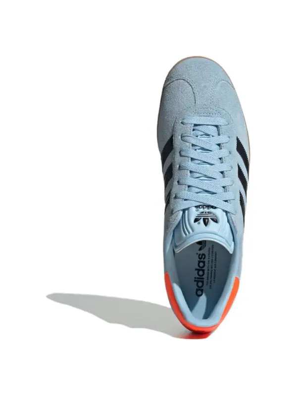 Кроссовки gazelle 'clear sky core black' Adidas — изображение 4 из 4, прозрачный/черный
