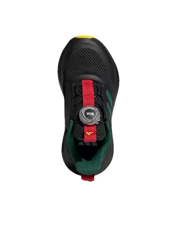 Кроссовки (PS) adidas Fortarun 3.0 Boa 'Black Red' — изображение 3 из 4, черный