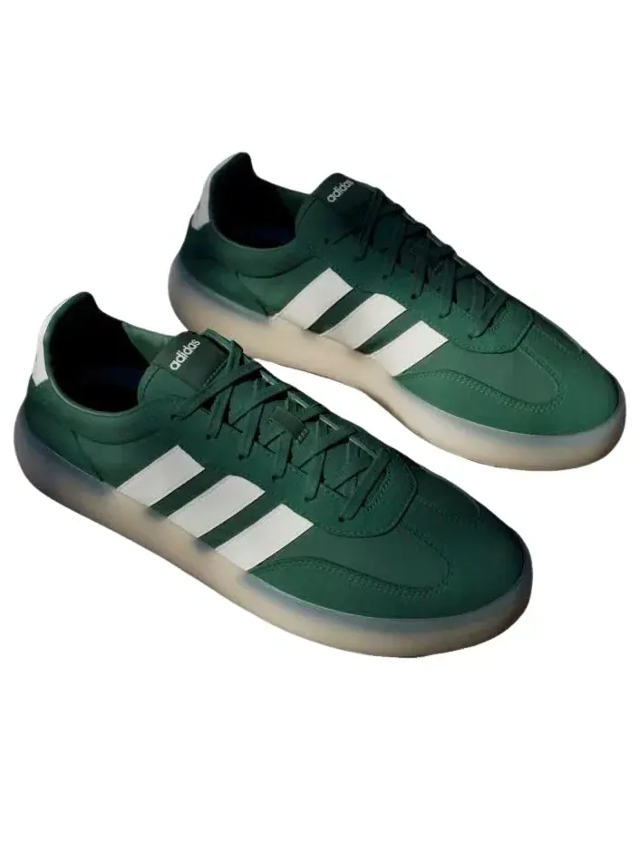 Мужские кроссовки с кожаным верхом Barreda Decode Adidas — изображение 3 из 4, зеленый