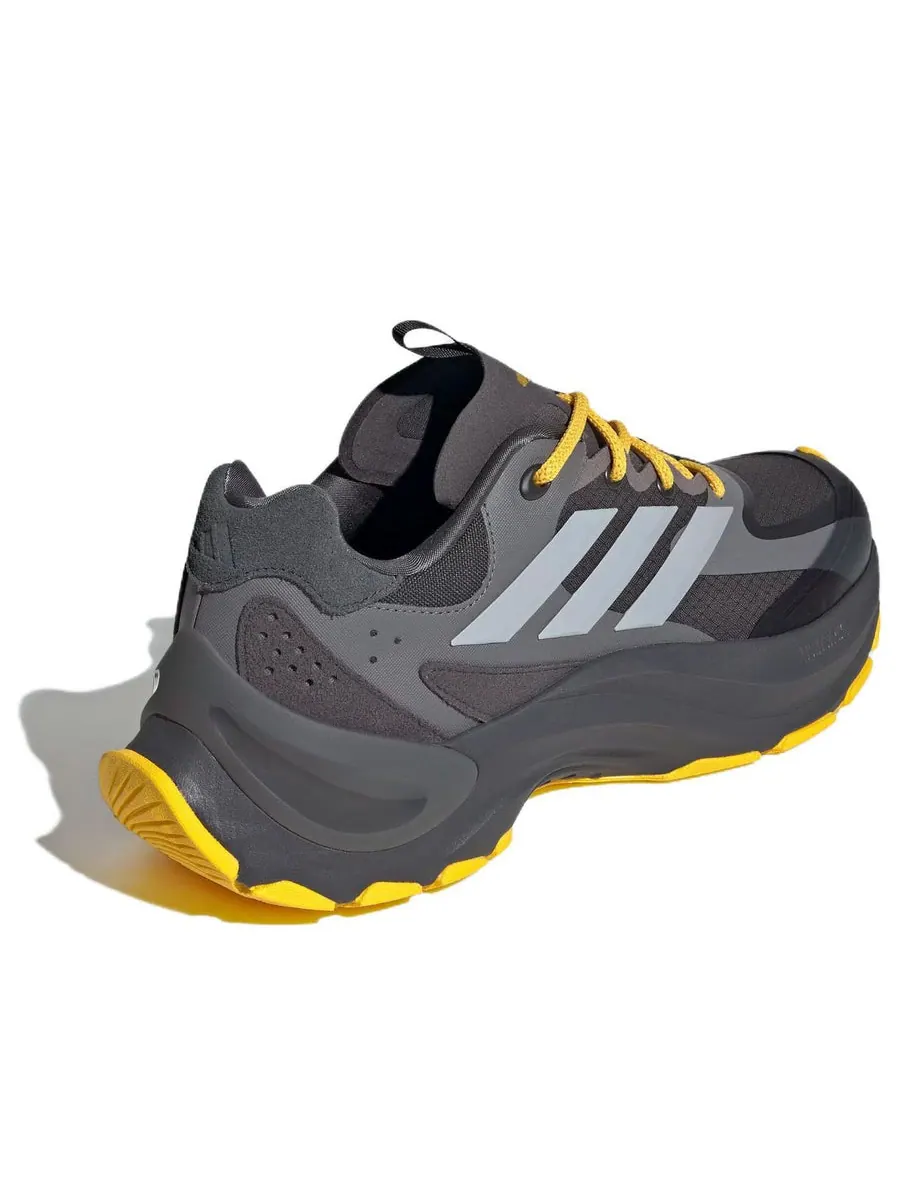 Кроссовки adidas Maxxwavy ADV 'Dark Grey Yellow' — изображение 4 из 6, серый