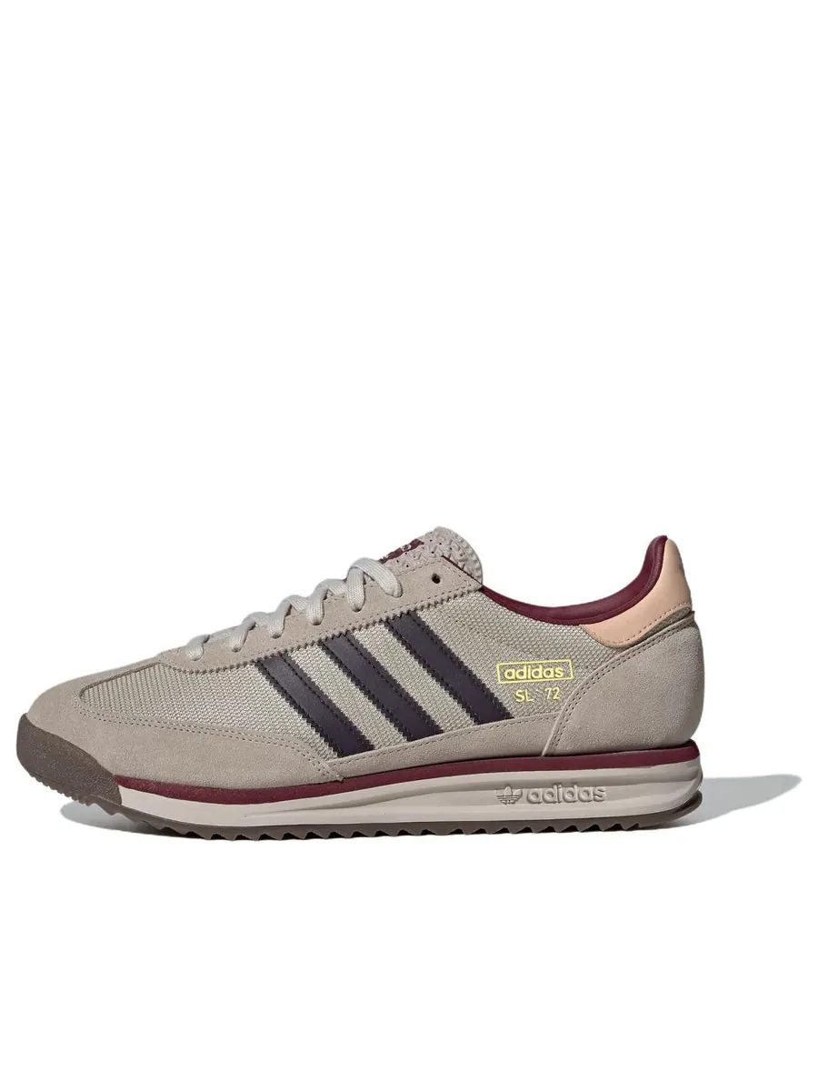 Кроссовки adidas SL 72 RS 'Tan Burgundy' — изображение 1 из 6, бежевый