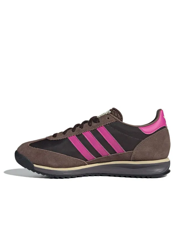 Кроссовки originals sl 72 rs 'dark brown lucid fuchsia' Adidas — изображение 2 из 4, темный коричневый