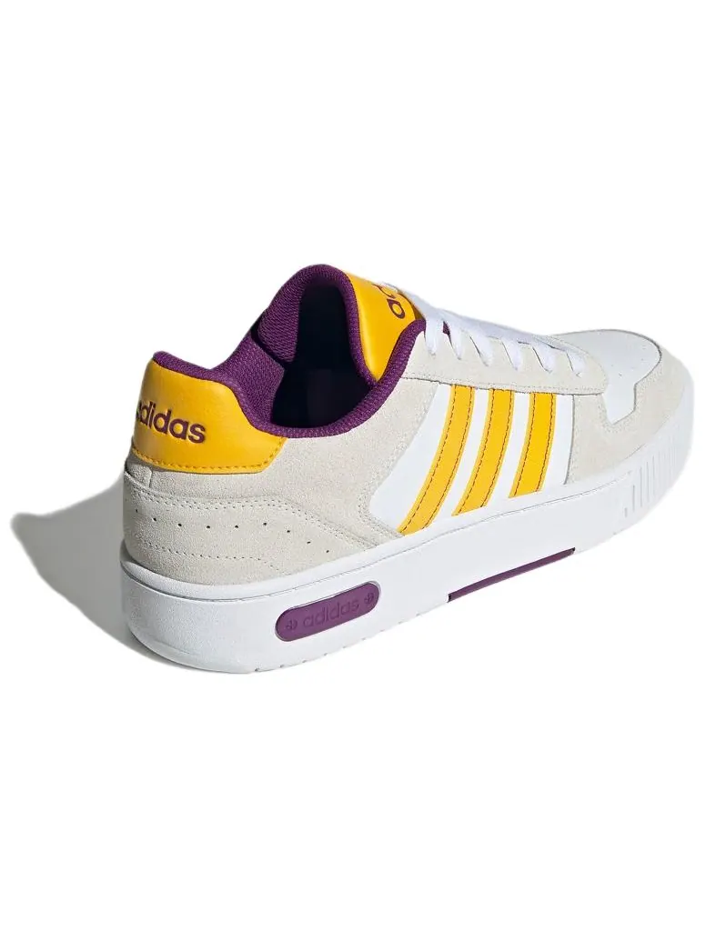 Кроссовки adidas neo D-Pad Classic 'White Yellow' — изображение 4 из 6, белый