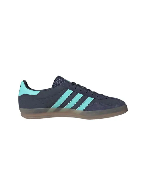 Кроссовки gazelle indoor 'shadow navy legend ink' Adidas — изображение 2 из 4, темно-синий/белый