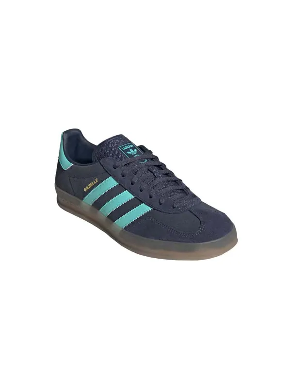 Кроссовки gazelle indoor 'shadow navy legend ink' Adidas — изображение 3 из 4, темно-синий/белый