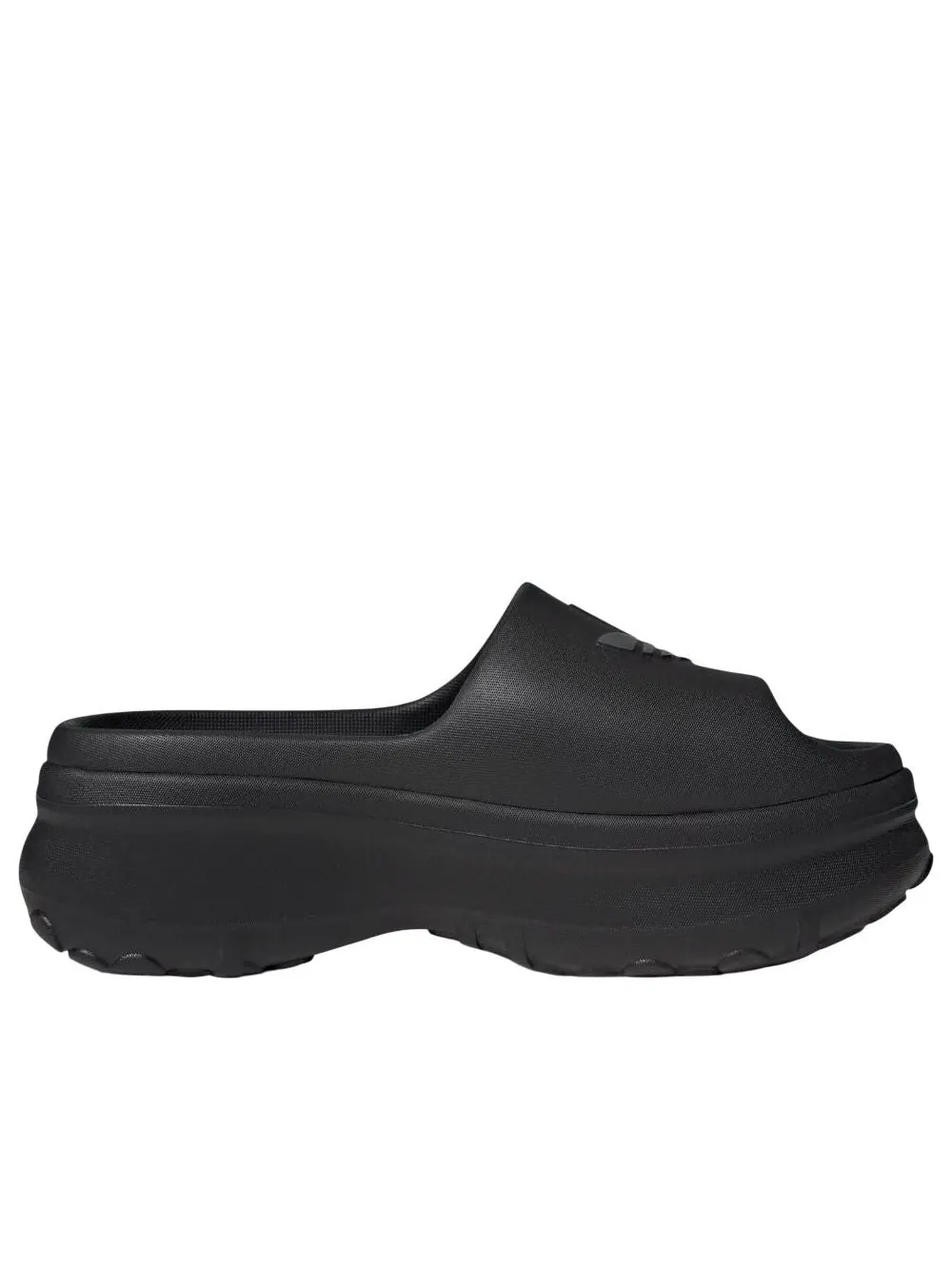 Шлепанцы (WMNS) adidas adiFOM Stan Smith Slides 'Core Black Grey Six' — изображение 2 из 6, черный