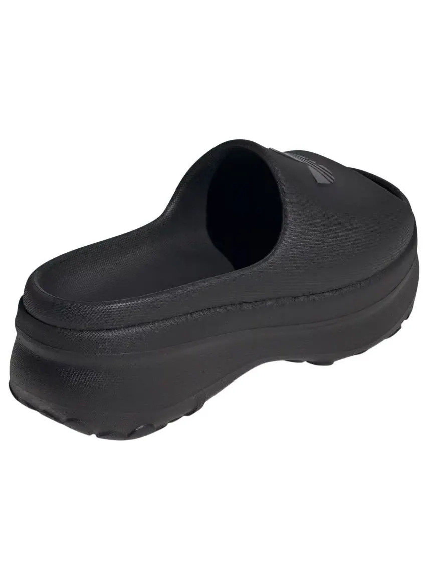 Шлепанцы (WMNS) adidas adiFOM Stan Smith Slides 'Core Black Grey Six' — изображение 4 из 6, черный