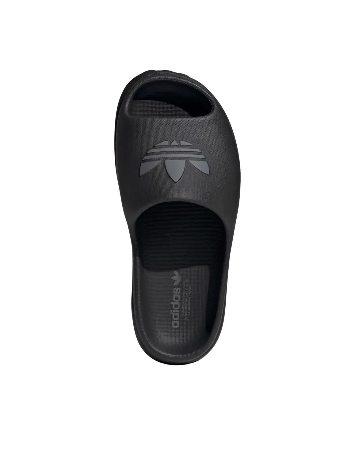 Шлепанцы (WMNS) adidas adiFOM Stan Smith Slides 'Core Black Grey Six' — изображение 5 из 6, черный