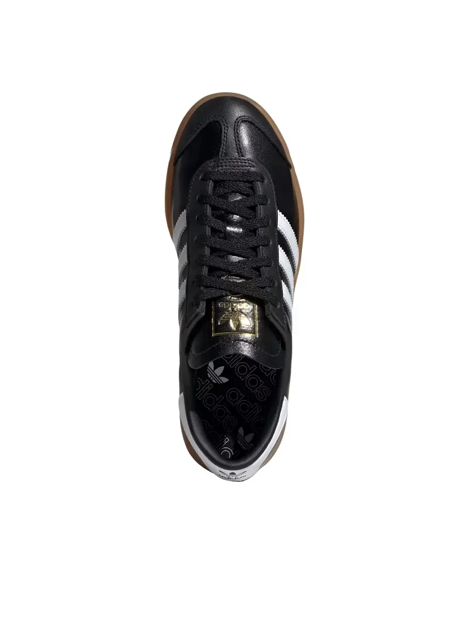 Кроссовки (WMNS) adidas Hamburg 'Black White Gum' — изображение 4 из 6, черный