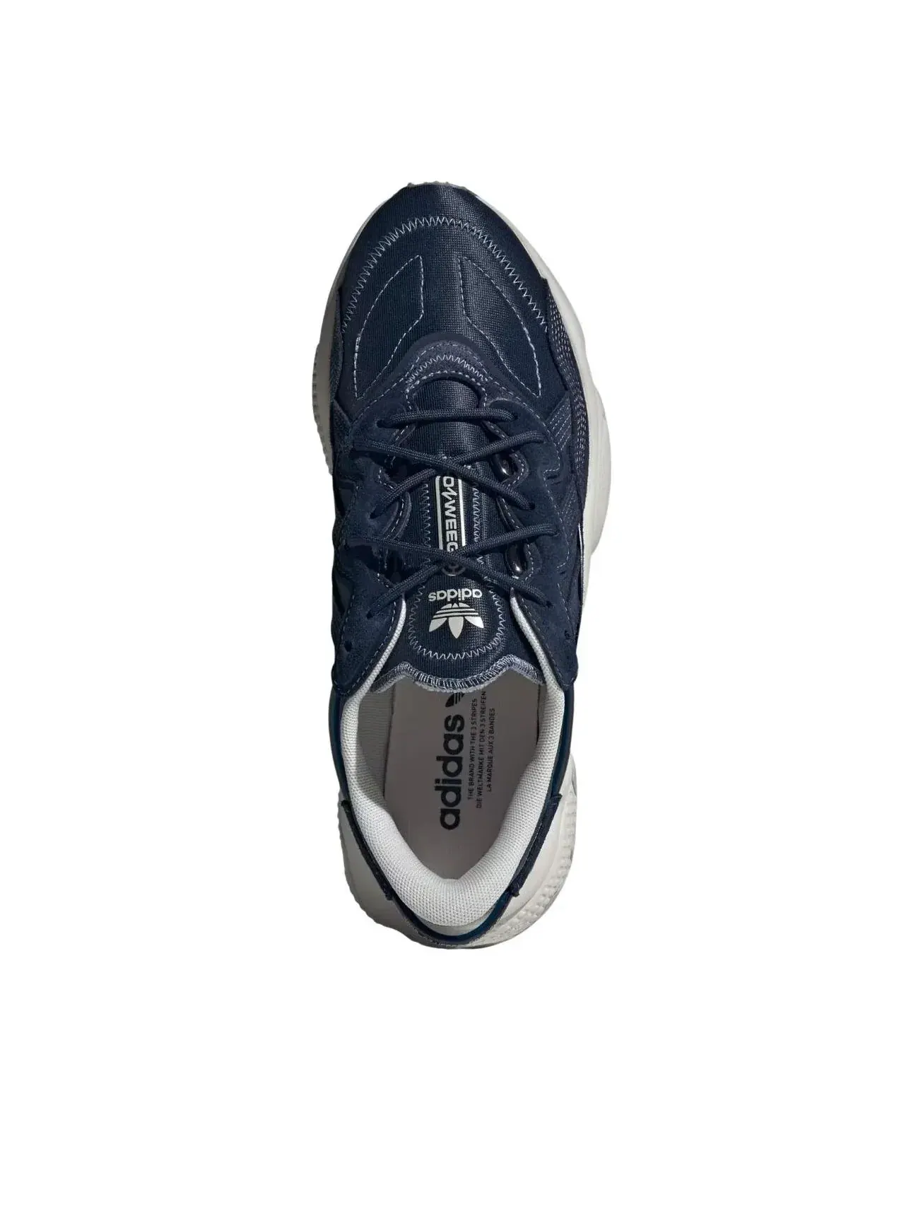 Кроссовки Adidas Ozweego 'Night Indigo Grey' — изображение 2 из 5, темно-синий