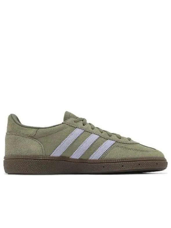 (WMNS) Adidas Handball Spezial 'Focus Olive' — изображение 6 из 6, оливковый/фиолетовый