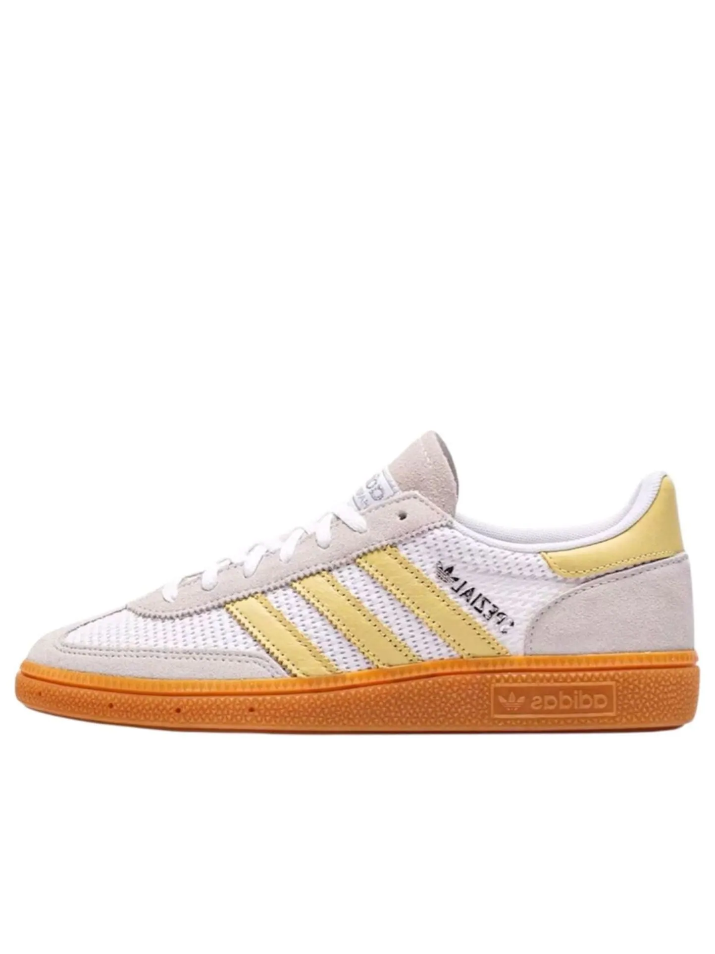 Кроссовки (WMNS) adidas Handball Spezial 'Powder Yellow' — изображение 1 из 5, желтый
