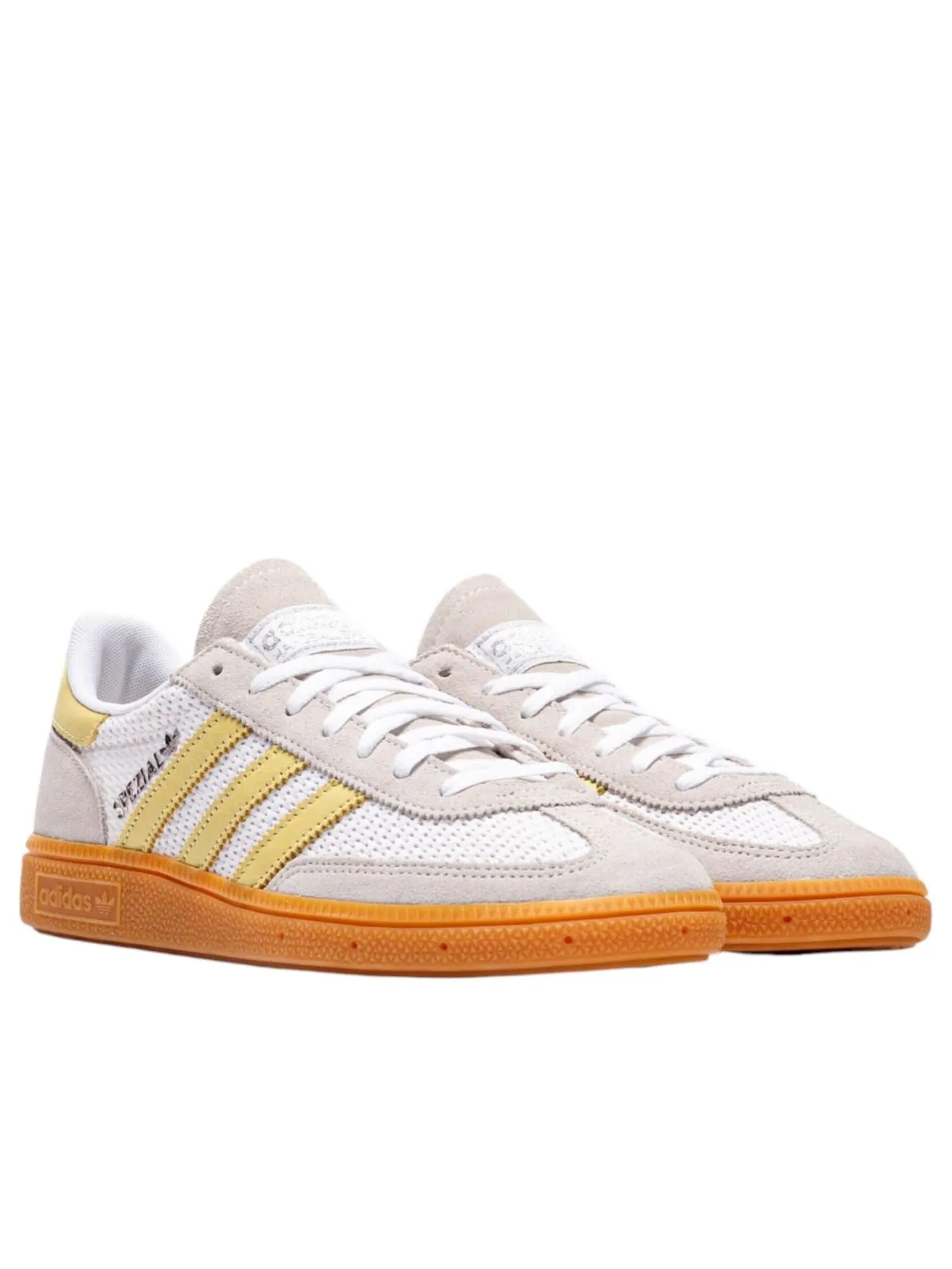 Кроссовки (WMNS) adidas Handball Spezial 'Powder Yellow' — изображение 2 из 5, желтый