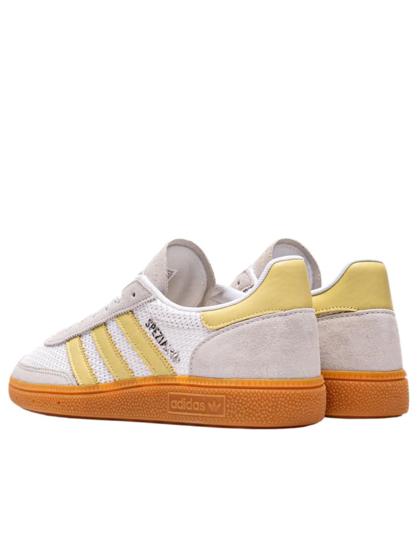 Кроссовки (WMNS) adidas Handball Spezial 'Powder Yellow' — изображение 3 из 5, желтый