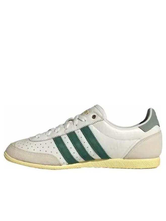 Кроссовки (WMNS) adidas Japan 'Off White Collegiate Green' — изображение 2 из 6, белый