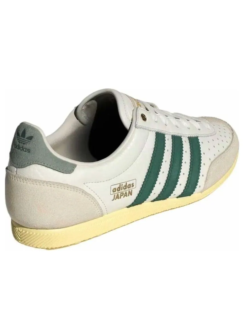 Кроссовки (WMNS) adidas Japan 'Off White Collegiate Green' — изображение 4 из 6, белый