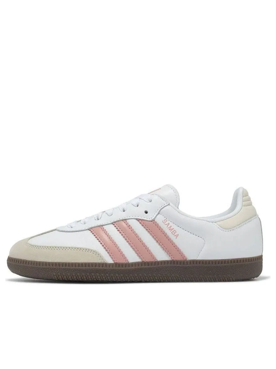 Кроссовки (WMNS) adidas Samba OG 'White Wonder Mauve' — изображение 1 из 5, белый