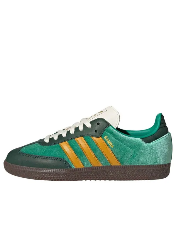 Кроссовки samba og 'green preloved yellow' Adidas — изображение 1 из 4, зеленый/желтый/зеленый