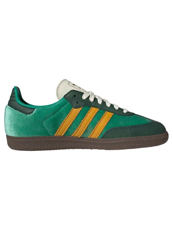 Кроссовки samba og 'green preloved yellow' Adidas — изображение 2 из 4, зеленый/желтый/зеленый