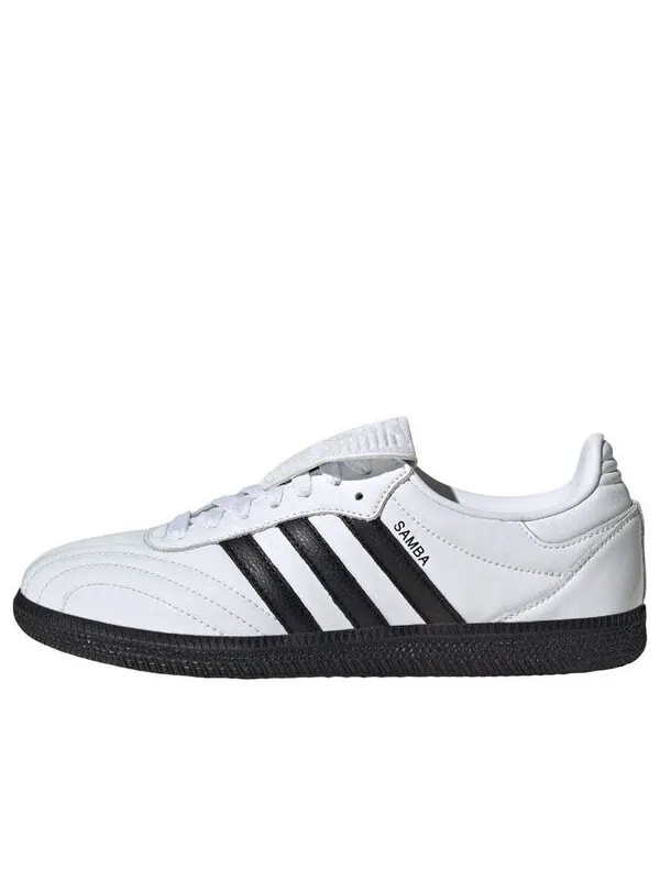 Кроссовки samba lt 'cloud white core black sole' Adidas — изображение 1 из 4, белый/черный/белый