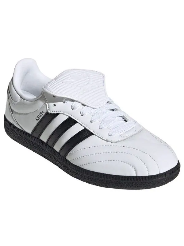 Кроссовки samba lt 'cloud white core black sole' Adidas — изображение 3 из 4, белый/черный/белый