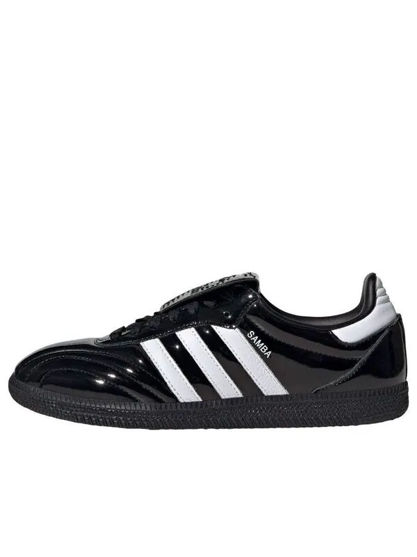 Кроссовки samba lt 'black patent' Adidas — изображение 1 из 4, черный/белый