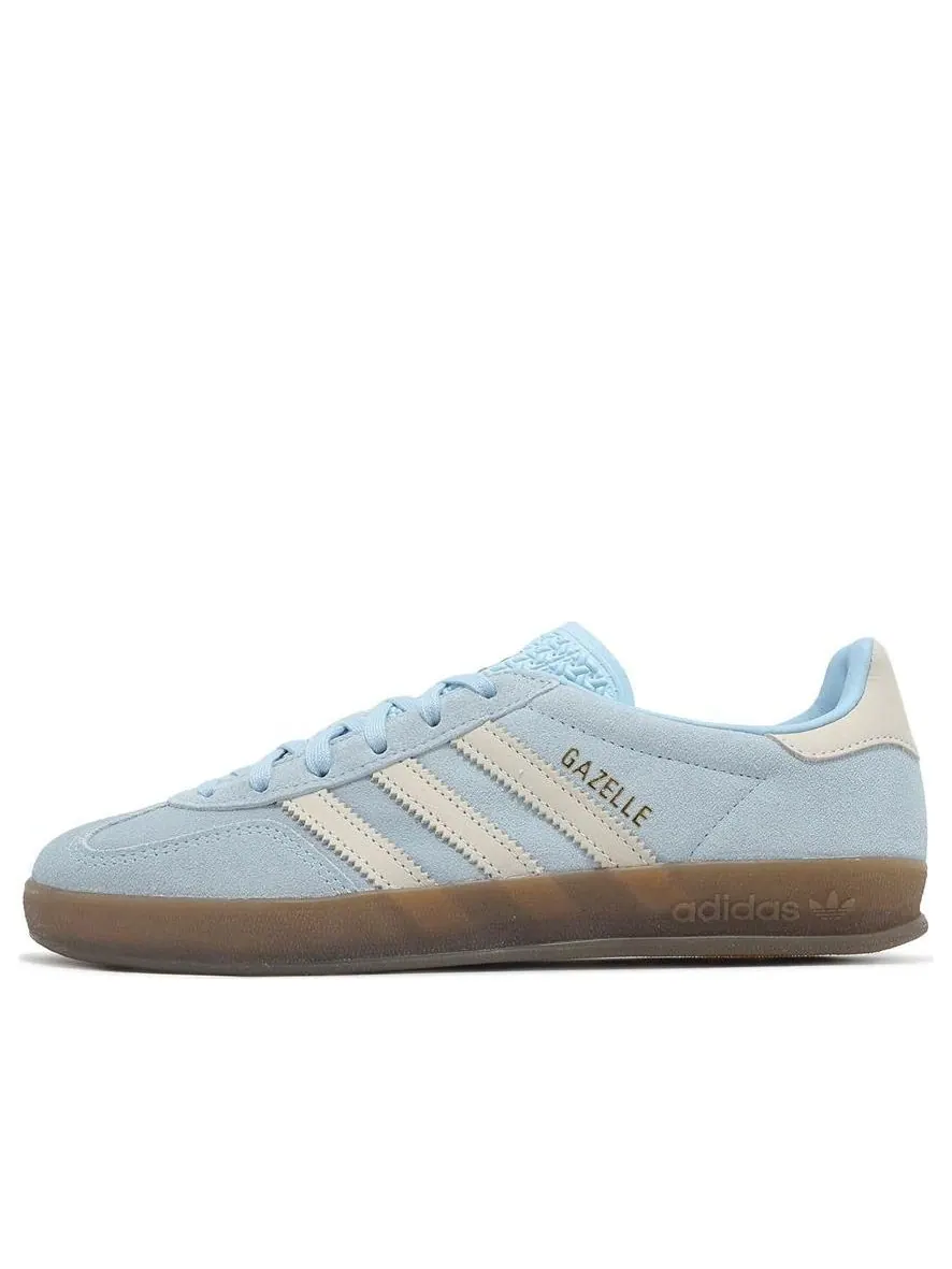 Кроссовки (WMNS) adidas Gazelle Indoor 'Light Blue' — изображение 1 из 5, синий