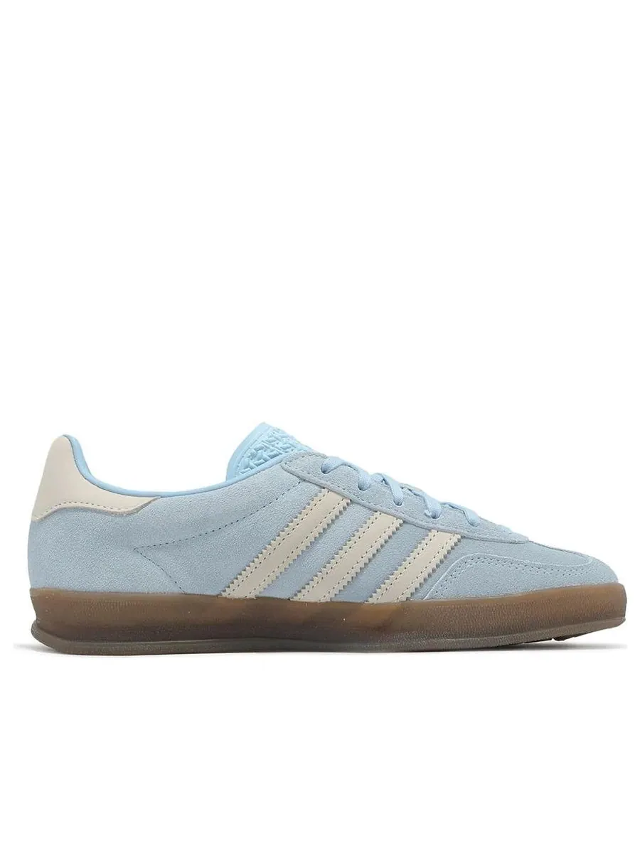 Кроссовки (WMNS) adidas Gazelle Indoor 'Light Blue' — изображение 2 из 5, синий