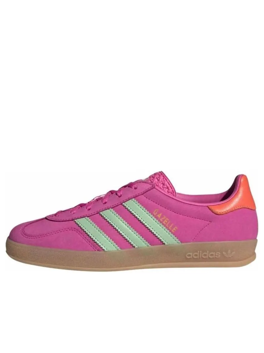 Кроссовки adidas Gazelle Indoor 'Semi Lucid Fuchsia Green' — изображение 1 из 6, розовый