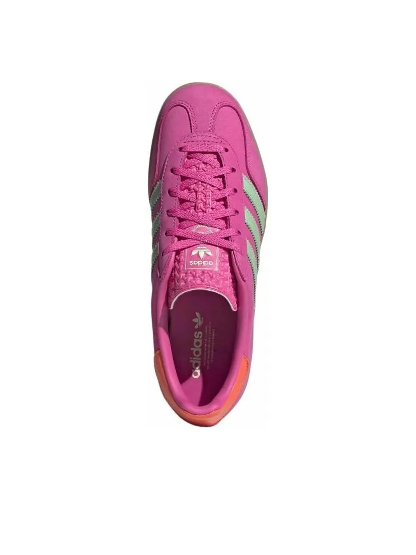 Кроссовки adidas Gazelle Indoor 'Semi Lucid Fuchsia Green' — изображение 5 из 6, розовый