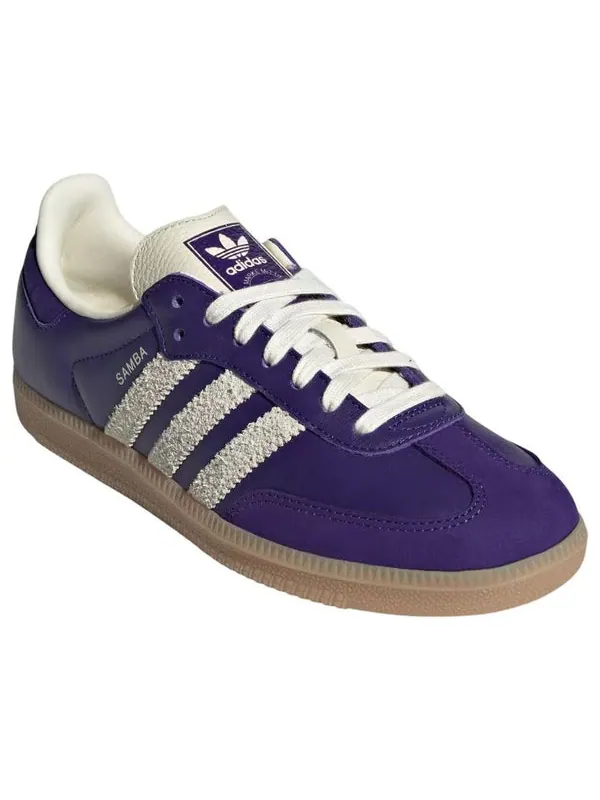 Кроссовки samba og Adidas — изображение 3 из 4, фиолетовый