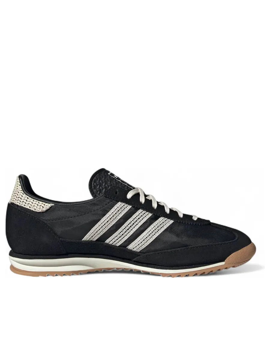 Кроссовки (WMNS) adidas SL 72 OG 'Black White' — изображение 2 из 6, черный