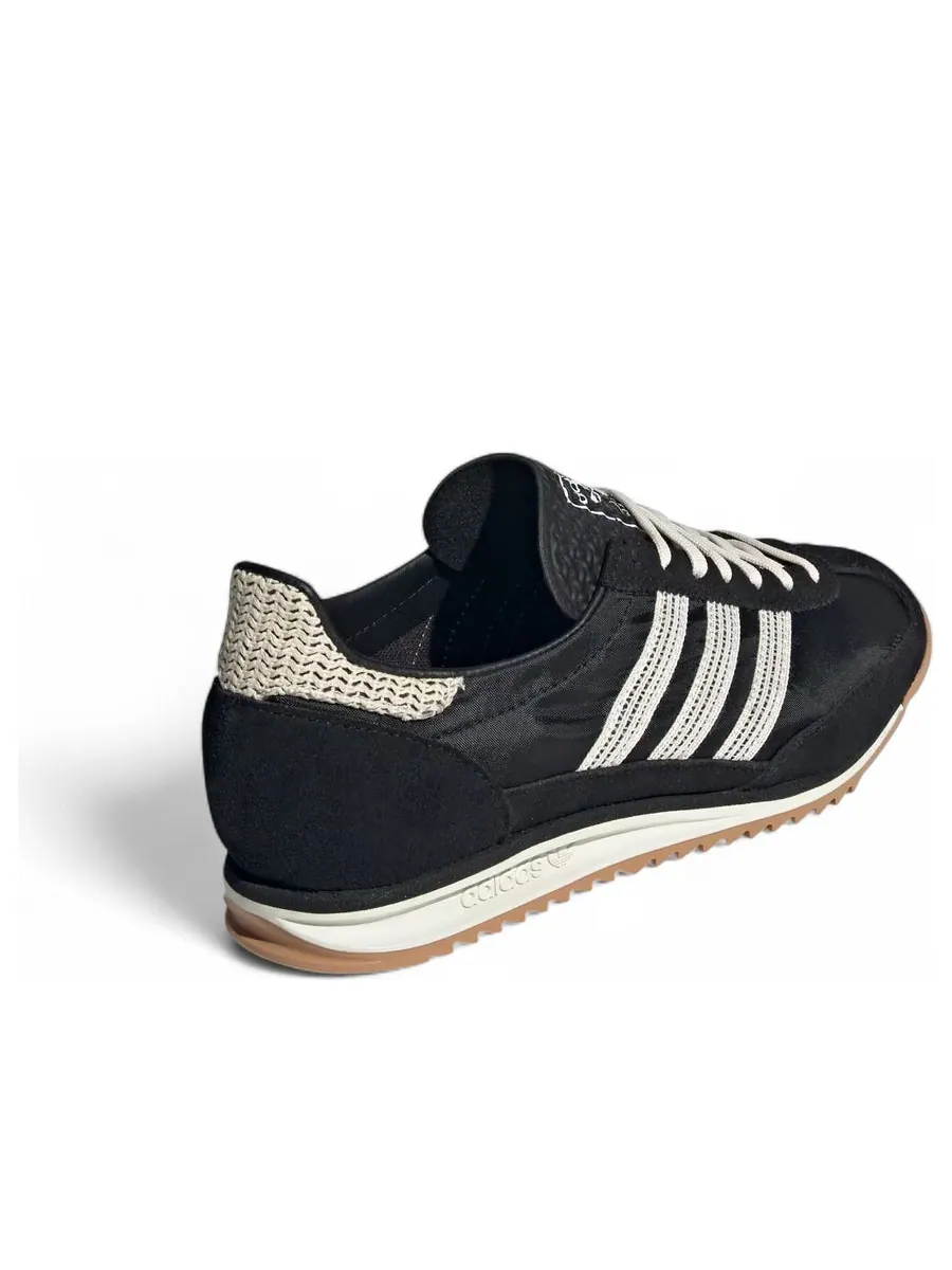 Кроссовки (WMNS) adidas SL 72 OG 'Black White' — изображение 4 из 6, черный