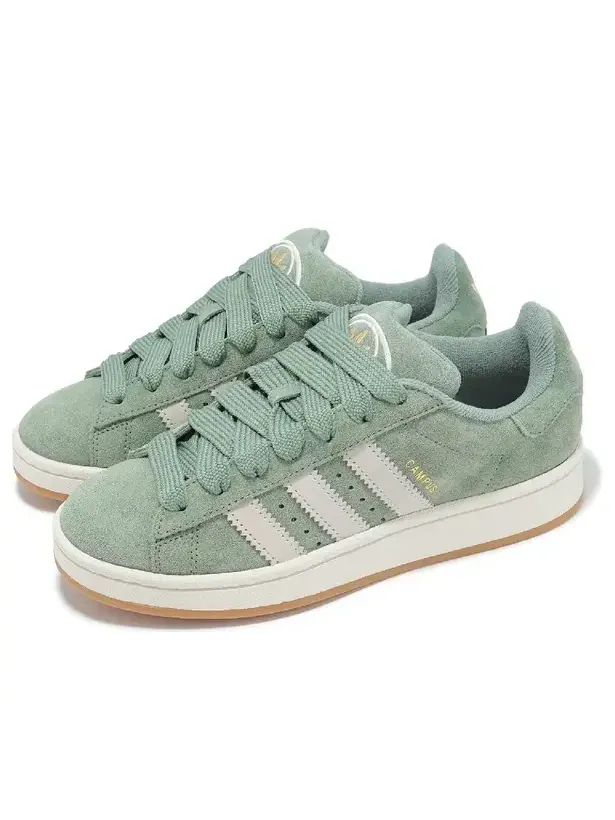 Кроссовки adidas Campus 00s 'Silver Green' — изображение 2 из 6, зеленый