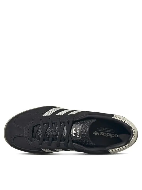 Кроссовки gazelle indoor 'black wonder white' Adidas — изображение 4 из 4, черный/белый