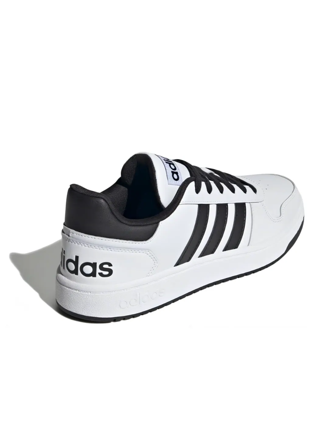 Кроссовки Adidas Hoops 2.0 'White Black' — изображение 4 из 6, белый/черный