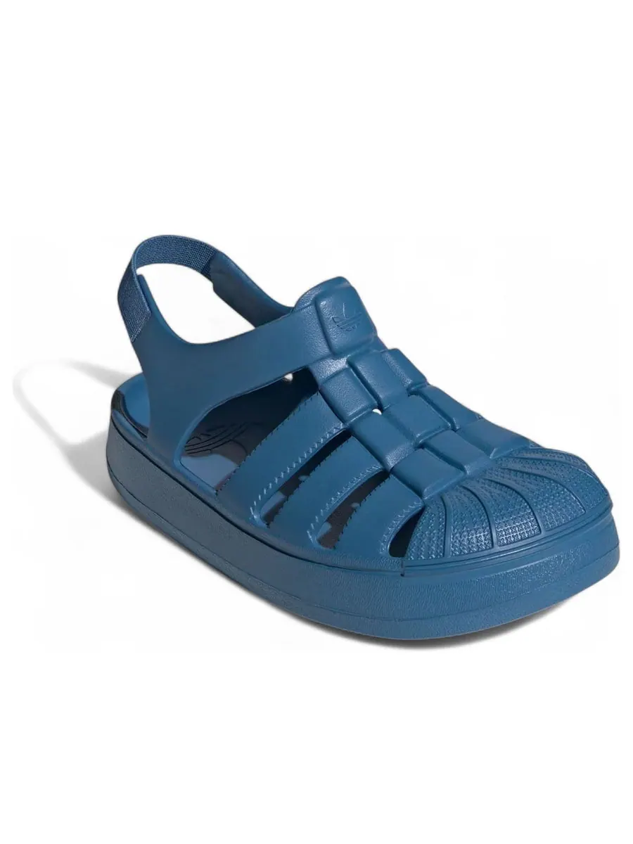 Сандалии (PS) adidas Superstar Snadals 'Focus Blue' — изображение 3 из 6, синий